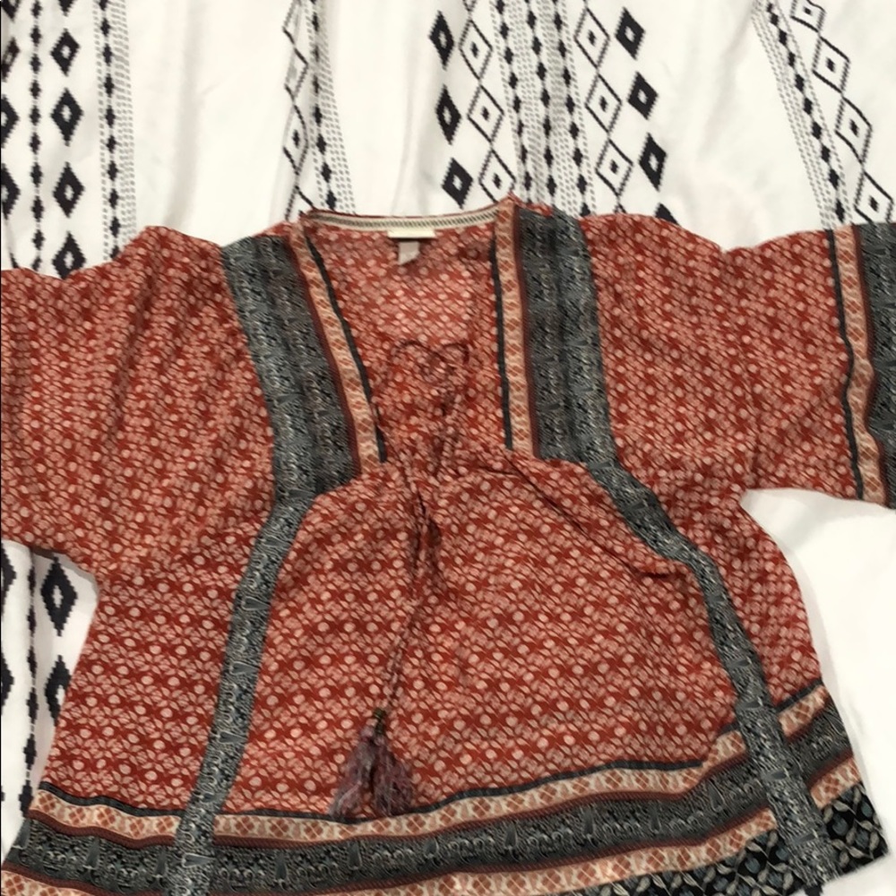 Knox rose blouse